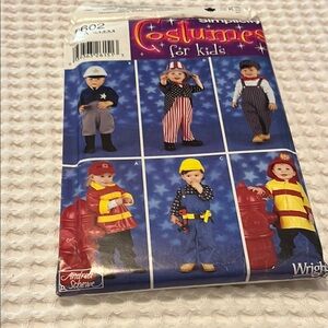Simplicity Red and Blue Theater Costumes